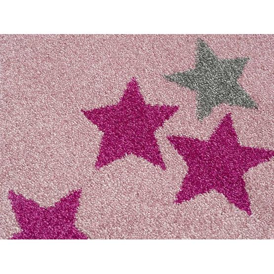 Dziecięcy dywan Spring Star - różowy