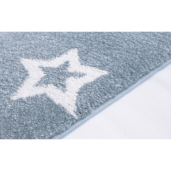 Dziecięcy dywan STARLIGHT niebieski/biały 