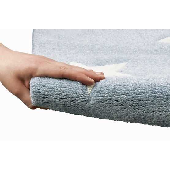 Dziecięcy dywan STARLIGHT niebieski/biały 