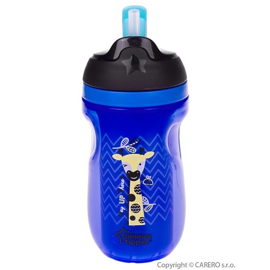 Dziecięcy kubek z słoma Tommee Tippee Explora niebieski