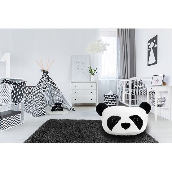 Dziecięcy nadmuchiwane puf Panda