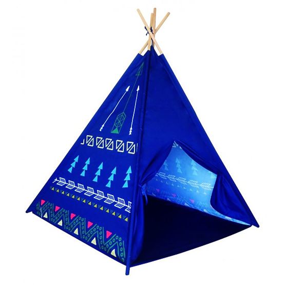 Dziecięcy namiot tipi niebieski