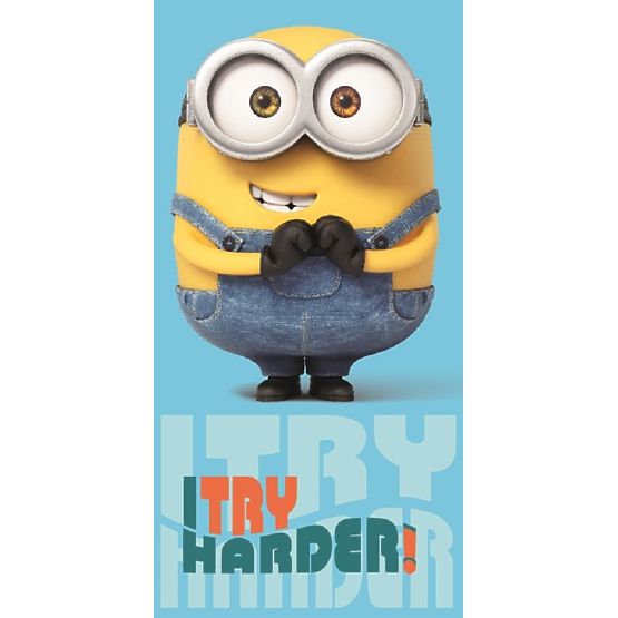 Dziecięcy ręcznik Minionki 01