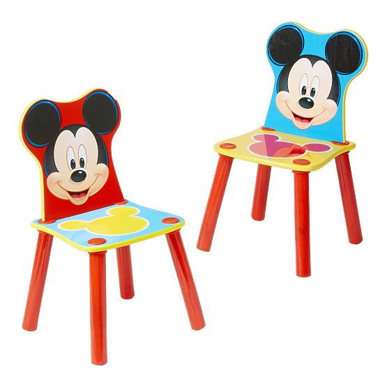 Dziecięcy stół z krzesła Mickey Mouse