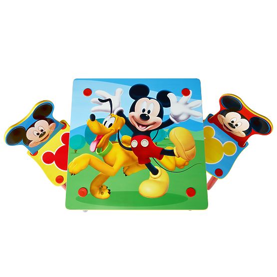 Dziecięcy stół z krzesła Mickey Mouse