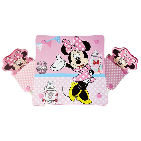 Dziecięcy stół z krzesłami Minnie Mouse