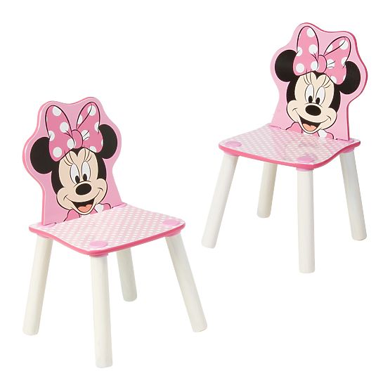Dziecięcy stół z krzesłami Minnie Mouse