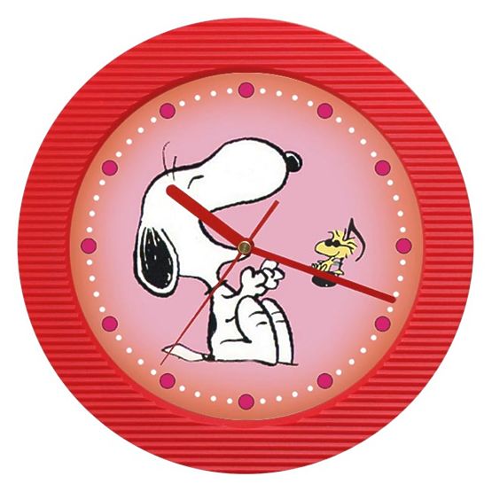 Dziecięcy zegar Snoopy