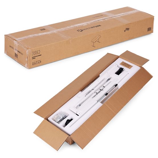 Elektryczne biurko regulowane 120x60 cm, regulacja wysokości 72-117 cm ModernHome