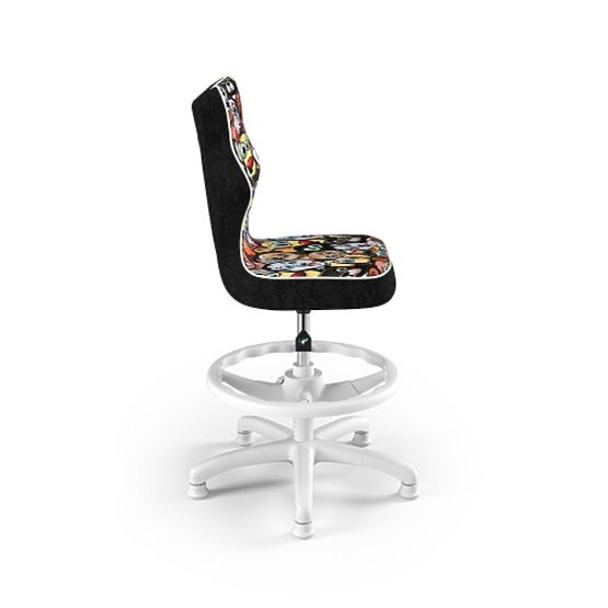 Dziecięce ergonomiczne krzesło do biurka dostosowane do wzrostu 119-142 cm - zwierzątka