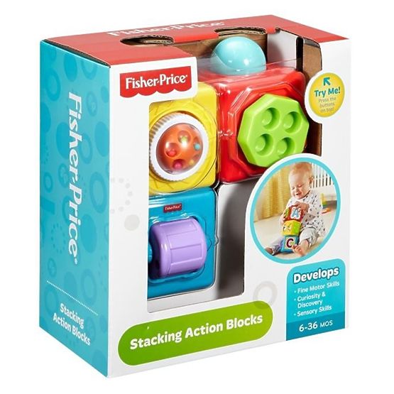 Fisher Price Aktywne Klocki
