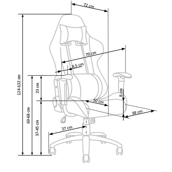 Fotel gamingowy Exodus