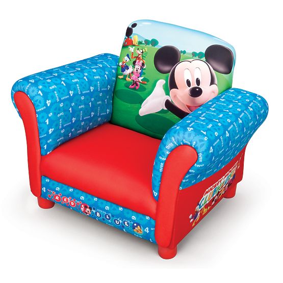 Fotel tapicerowany Disney Mickey Mouse