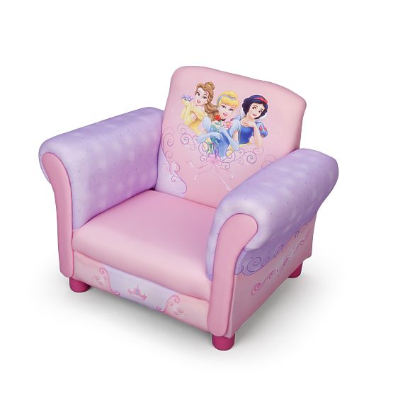 Fotel tapicerowany Disney Princess