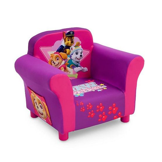 Fotel tapicerowany Paw Patrol Pink