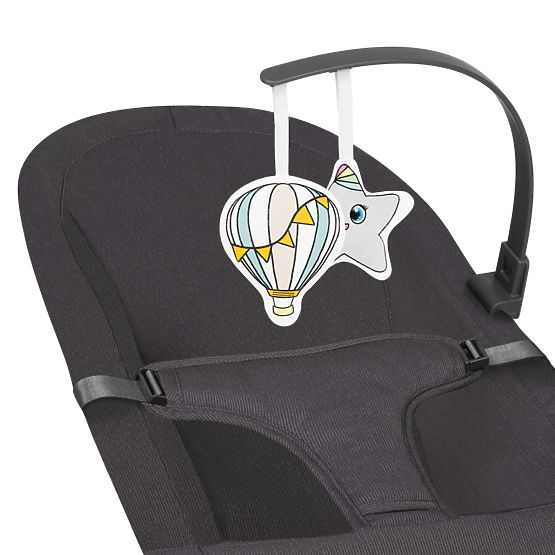 Fotelik bujany dla dziecka - szary