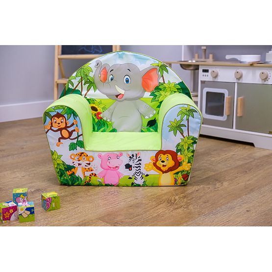 Fotelik dziecięcy Safari - zielony