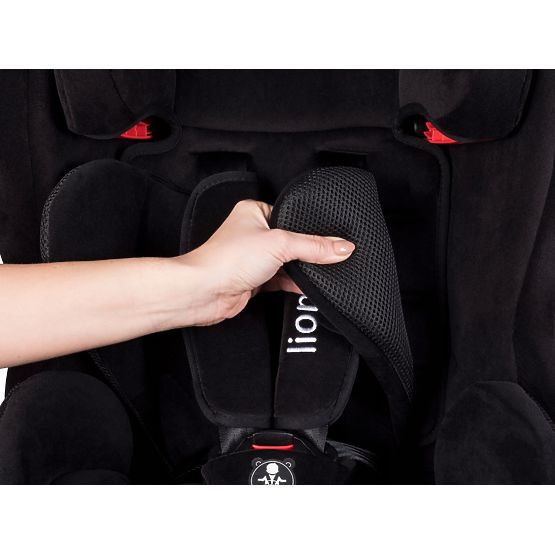 Fotelik samochodowy LIONELO Jasper - zamszowy