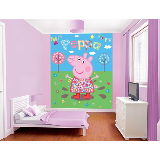 Fototapeta 8-częściowa - Peppa Pig