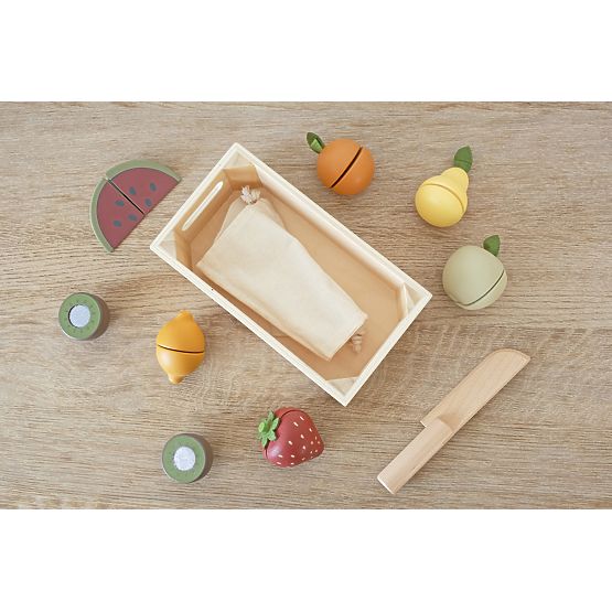 Fruiti - Owoce drewniane - krojenie