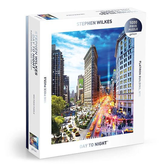 Galison Puzzle Flatiron Day to Night™ Stephen Wilkes 1000 elementów