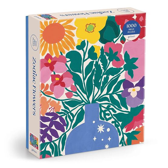Galison Puzzle Kwiaty Zodiaku 1000 elementów