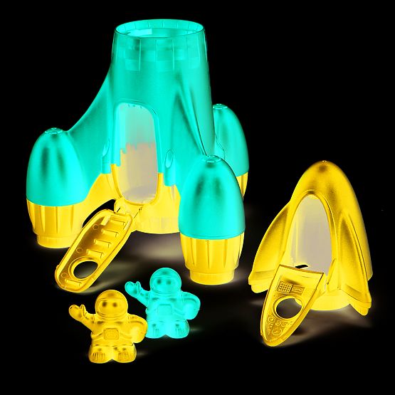 Green Toys Rakieta niebieska