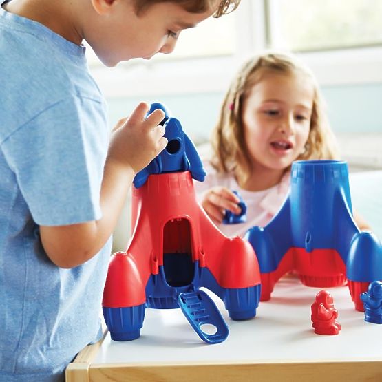 Green Toys Rakieta niebieska