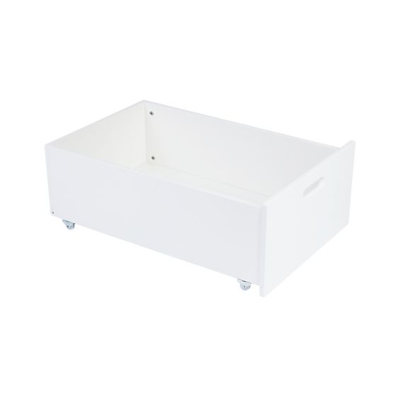 Owalne rosnące łóżeczko Ruby 7w1 PLUS - białe