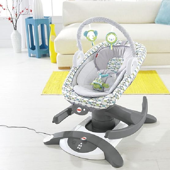 Huśtawka 4-in-1 Rock'n Glide Soother Fisher Price