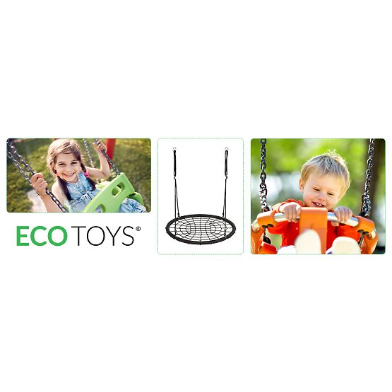 Huśtawka bociany w gnieździe