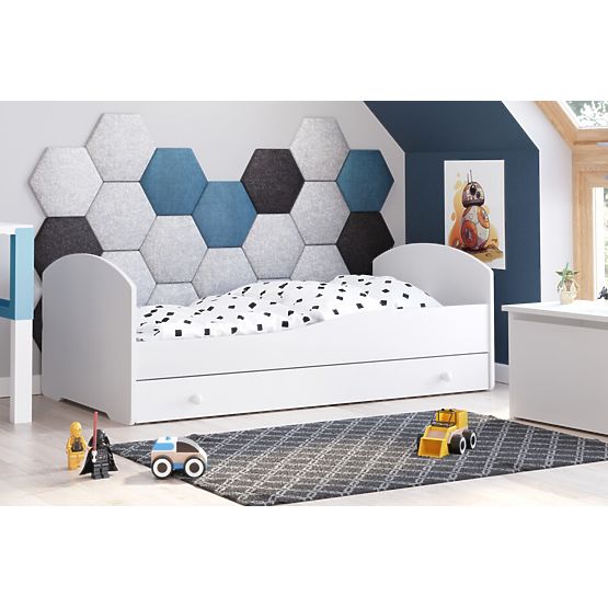 Jednoosobowe łóżko Luk140x70 z szufladą