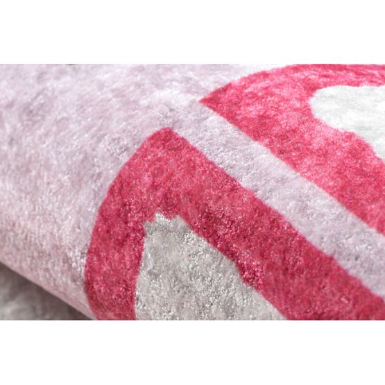 JUNIOR 51828.802 dywanik do mycia, baletnica dla dzieci antypoślizgowy - różowy