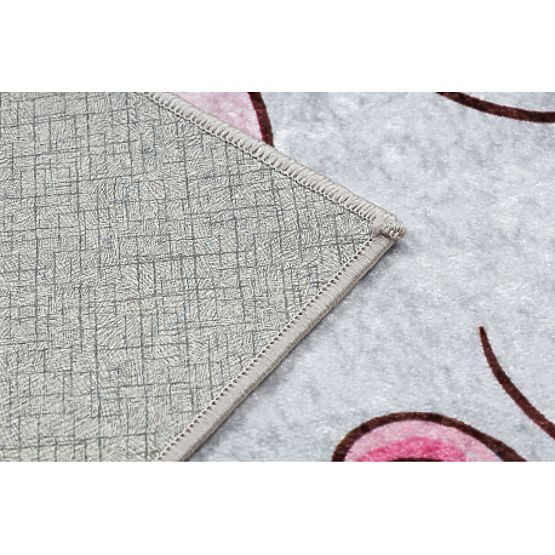 JUNIOR 51855.804 myjka Jednorożec, chmury dla dzieci antypoślizgowa - różowa