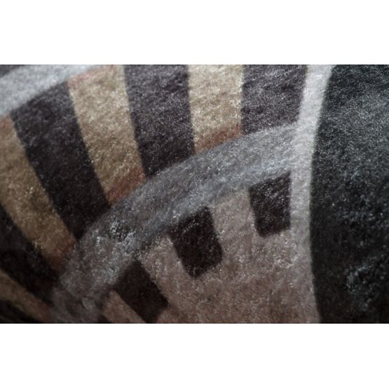 JUNIOR 51986.803 dywanik myjący Koleje, lokomotywa dla dzieci antypoślizgowy - szary