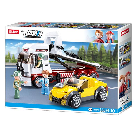 Klocki Sluban Town M38-B0879 - Laweta z wywrotką