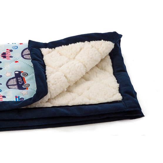 Koc dla dziecka Autka