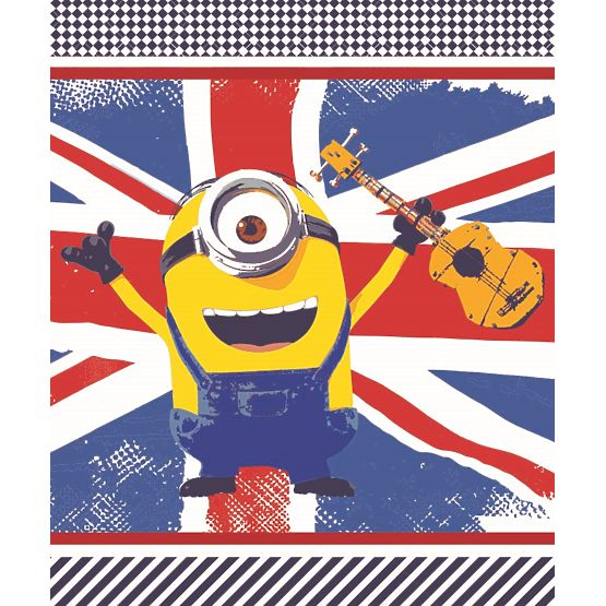 Koc dziecięcy Minionki 03