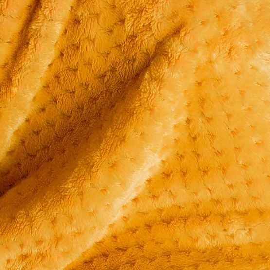 Koc SHLEEPY pomarańczowy żakardowy klasyczny styl 130x180