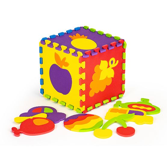 Kolorowa podkładka edukacyjna - puzzle piankowe