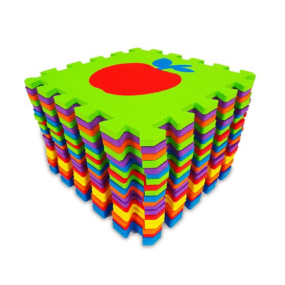 Kolorowa podkładka edukacyjna - puzzle piankowe