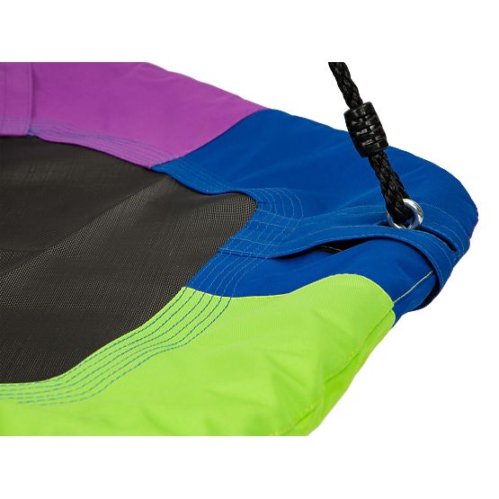 Kolorowe huśtawki gniazdo bocianów