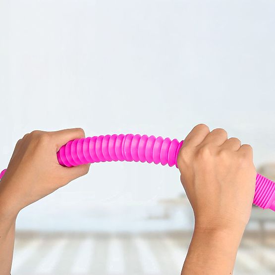 Kolorowe sensoryczne rurki pop tube dla dzieci antystresowe rurki do łączenia 60 sztuk