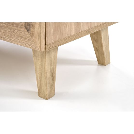 Komoda BORNEO KM-2 dąb artisan/czarny