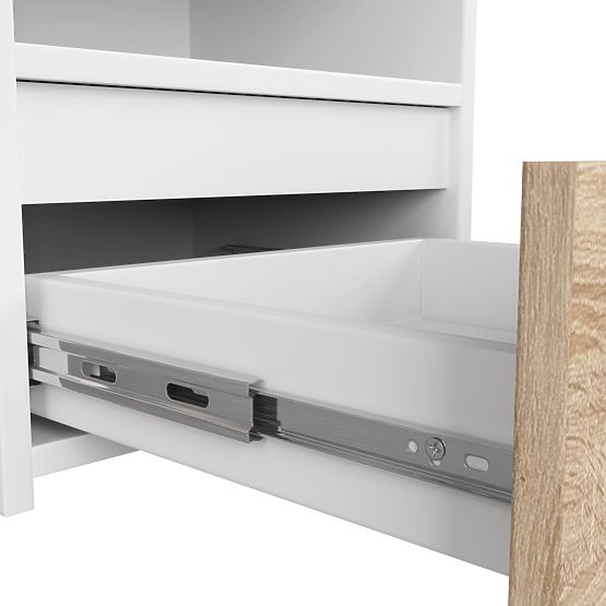 KOMODA CL1 PK BIAŁA / DĄB SONOMA