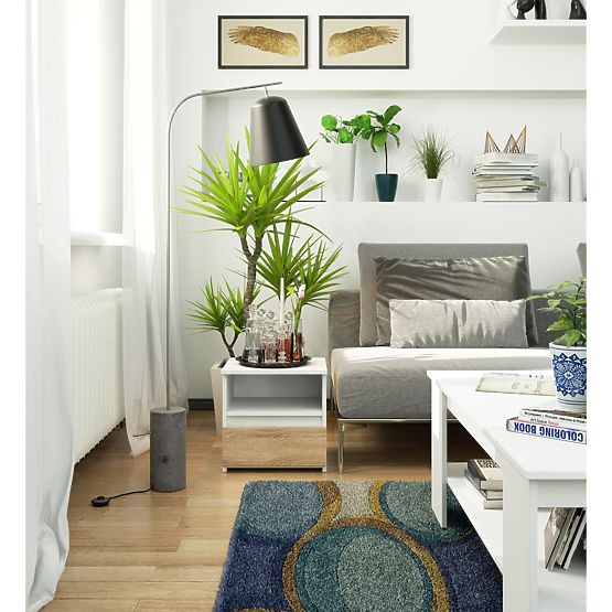 KOMODA CL1 PK BIAŁA / DĄB SONOMA