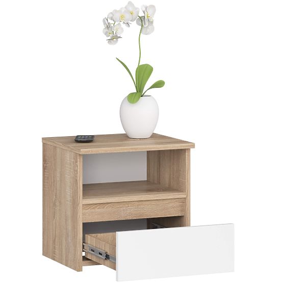 KOMODA CL1 PK DĄB SONOMA / BIAŁA