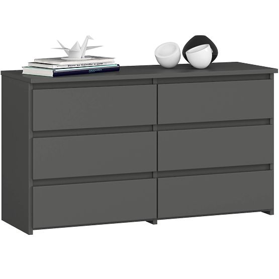 KOMODA CL100 6SZ PK SZARA