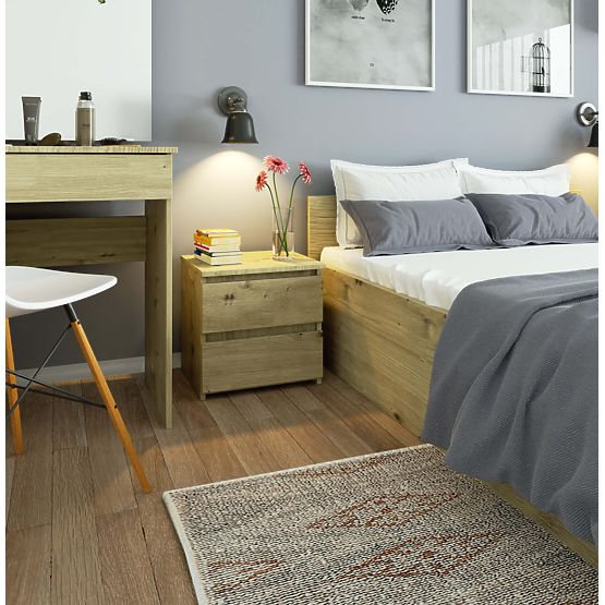 KOMODA CL2 2SZ CLP PK DĄB ARTISAN