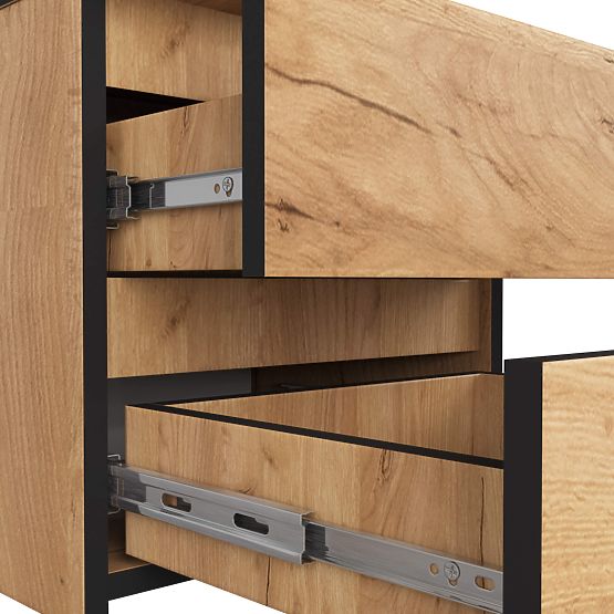 KOMODA CL2 2SZ CLP PK DĄB CRAFT